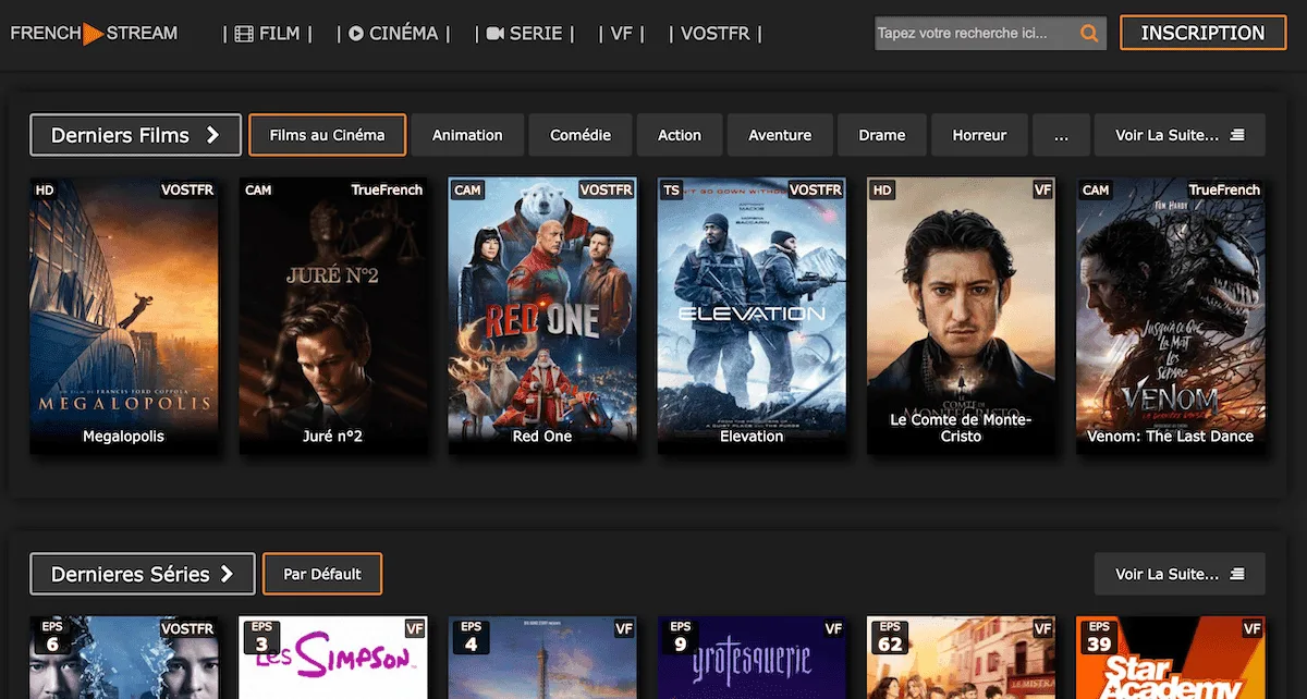 French Stream : La nouvelle adresse en Février 2025