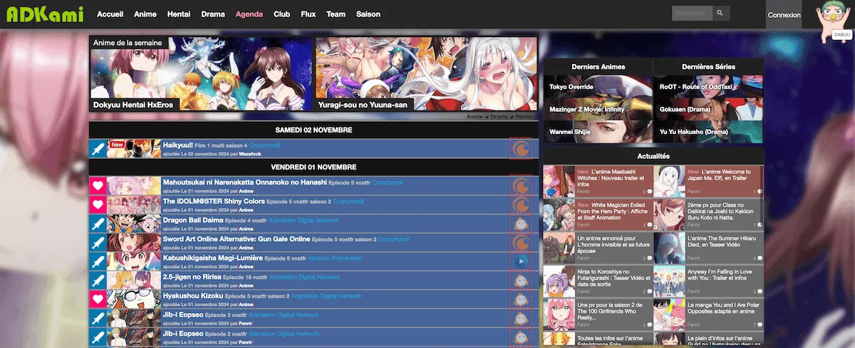 Adkami : La nouvelle adresse en Avril 2025