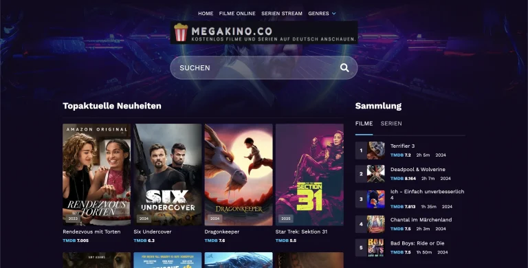 Megakino : La nouvelle adresse