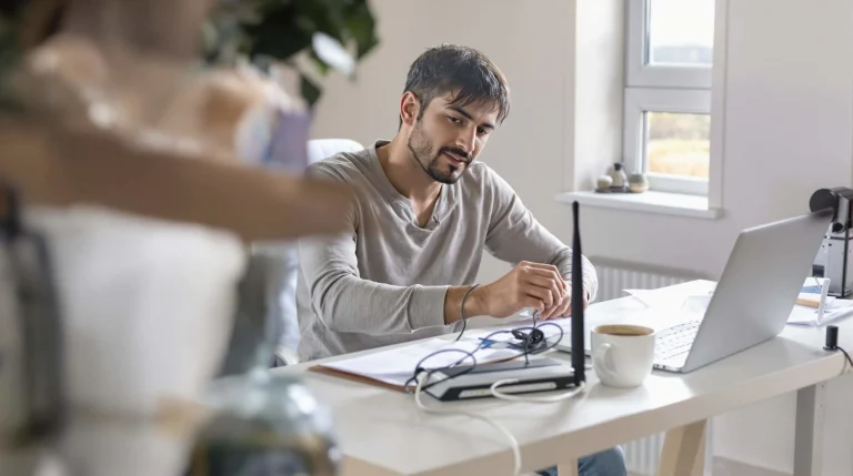 association avec le serveur freebox en cours