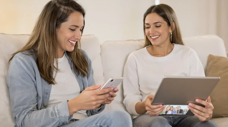 transfert de données d'un téléphone à un autre